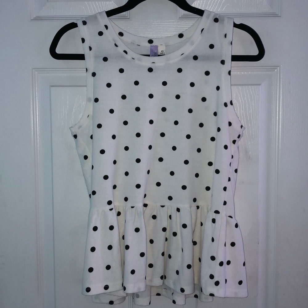 Polka Dot Top - Boutique